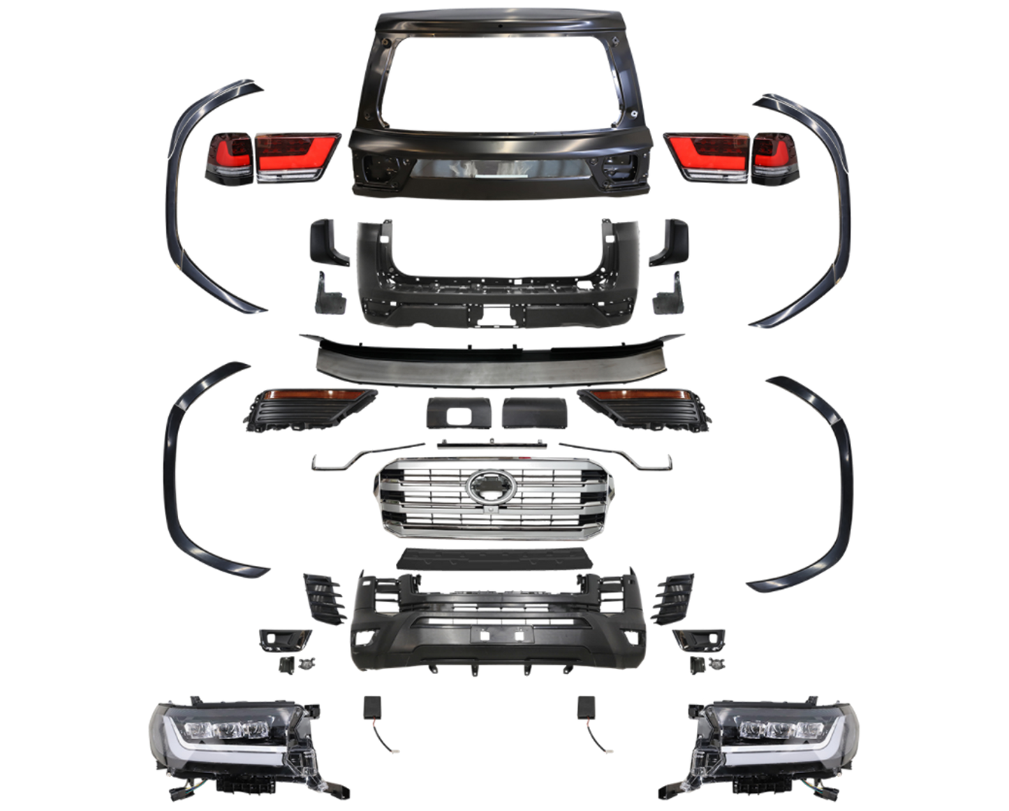 丰田兰德酷路泽 重生系列“老升新”升级套件