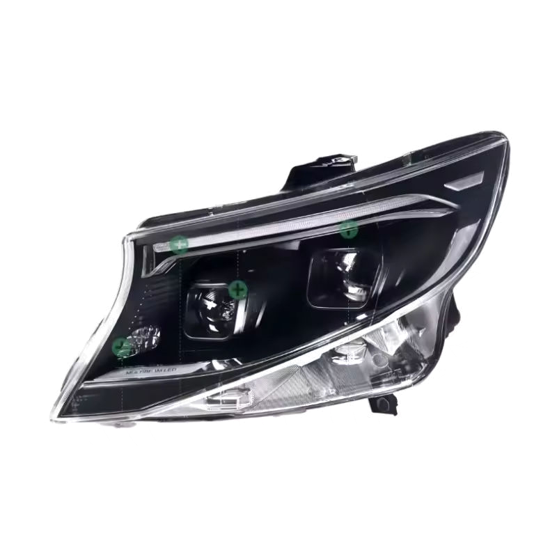 梅赛德斯 - 奔驰 V 级 LED 大灯彩温照明系统