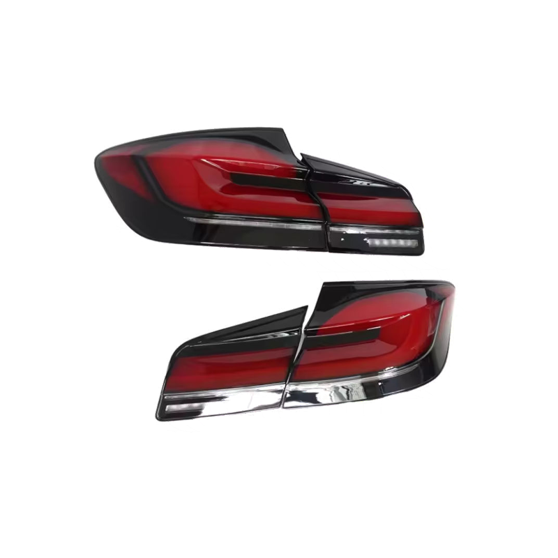 宝马 5 系 F10/F18 改装 G30 风格 LED 背光尾灯(含刹车灯功能)