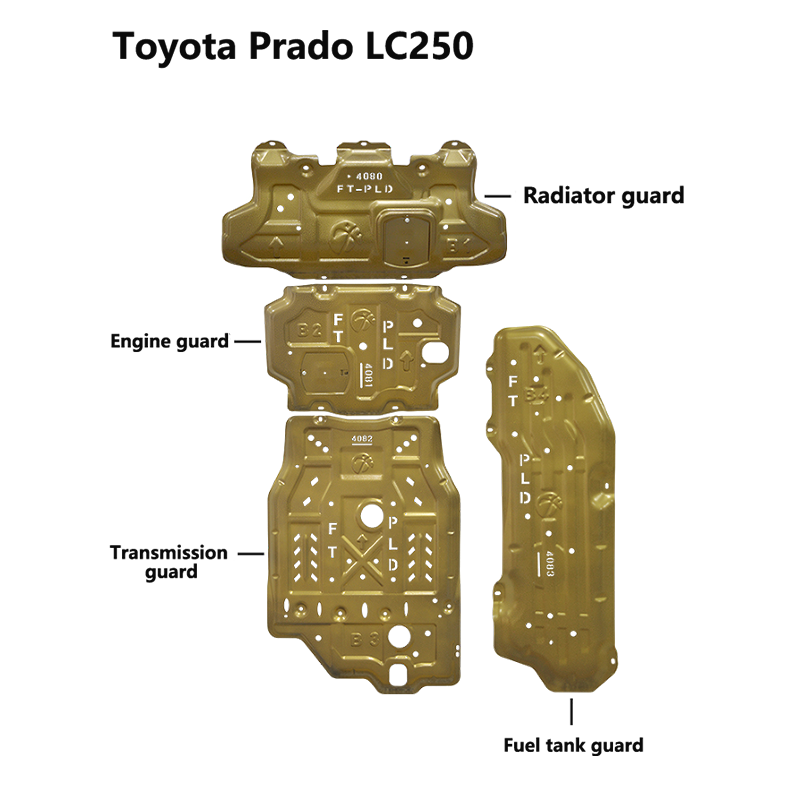 丰田普拉多25+ 底部护板