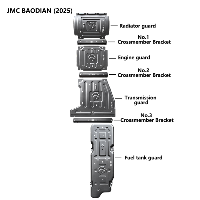 底盘护板 江铃宝典 (2025) 柴油