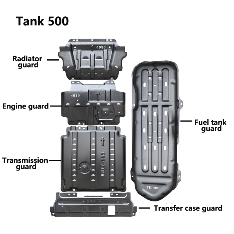 坦克 500 底部护板