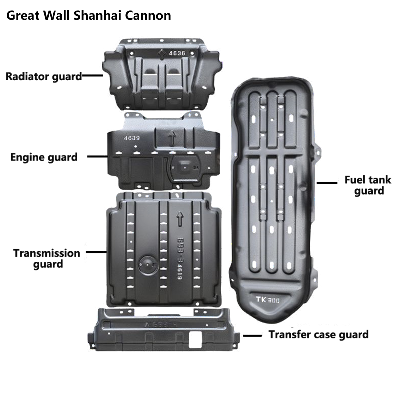 长城山海炮 底部护板