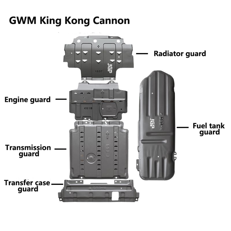 长城金刚炮 底部护板