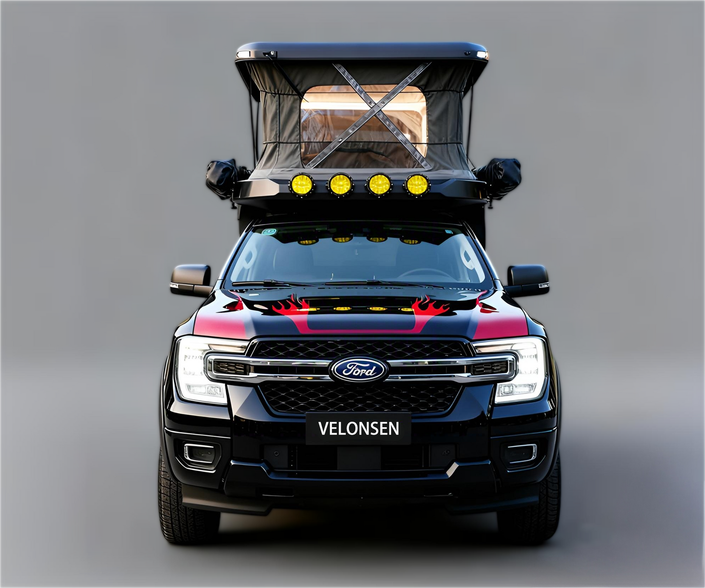 威龙森-PK1000 前锋官旅居车背驮房箱