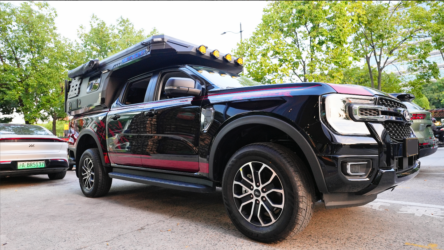 威龙森-PK1000 前锋官旅居车背驮房箱