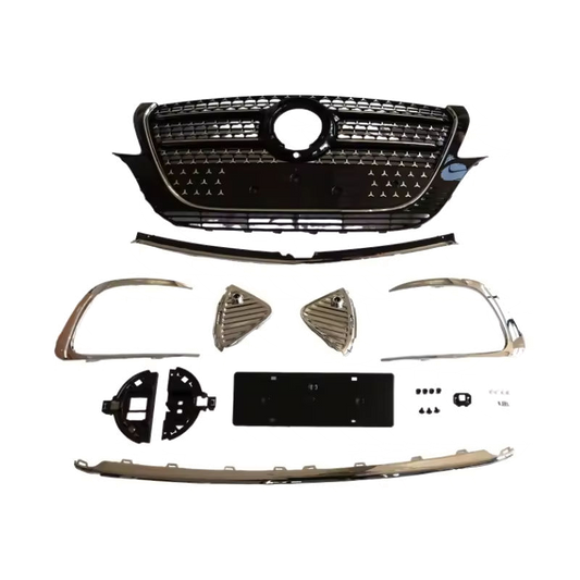 梅赛德斯奔驰 VITO/V250/V260/V300 汽车格栅套件（带雾灯框架 升级 V300 款）