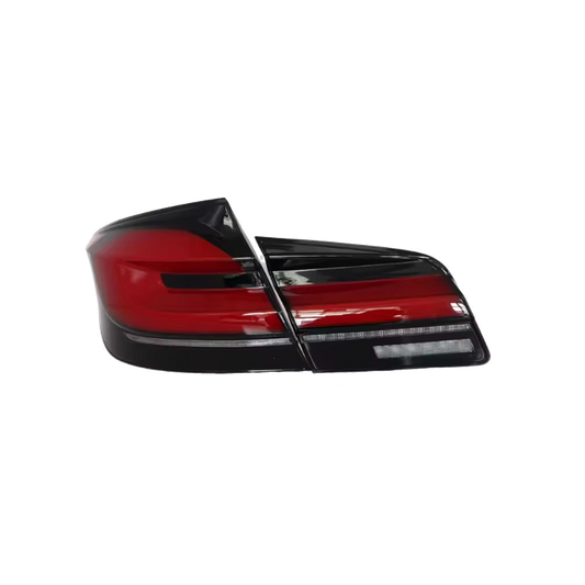 МОДИФИЦИРОВАННЫЕ СВЕТОДИОДНЫЕ ЗАДНИЕ ФАРЫ BMW 5 SERIES F10/F18 В СТИЛЕ G30 С ФУНКЦИЕЙ ТОРМОЗНОГО СВЕТА