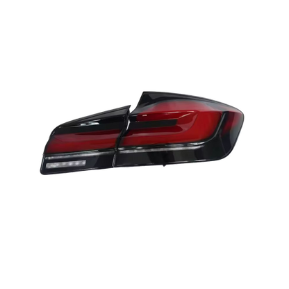 宝马 5 系 F10/F18 改装 G30 风格 LED 背光尾灯（含刹车灯功能）