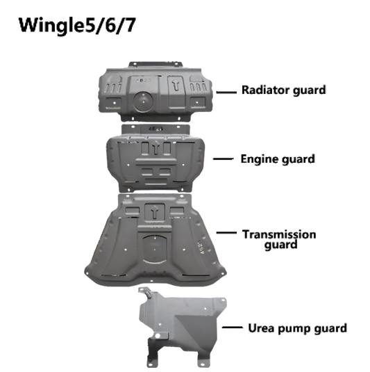 长城风骏 5/6/7 底部护板