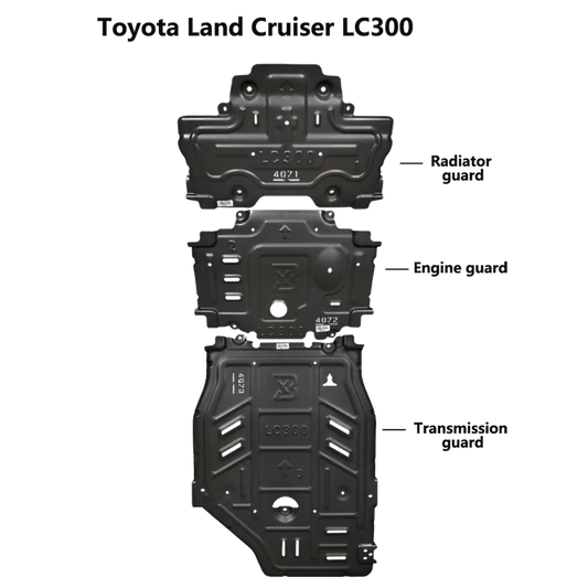 底盘防护板 丰田陆地巡洋舰 300 (LC300)
