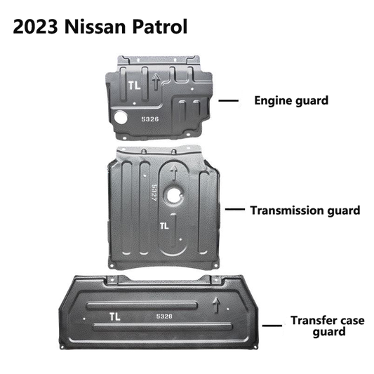 23款途乐 底部护板