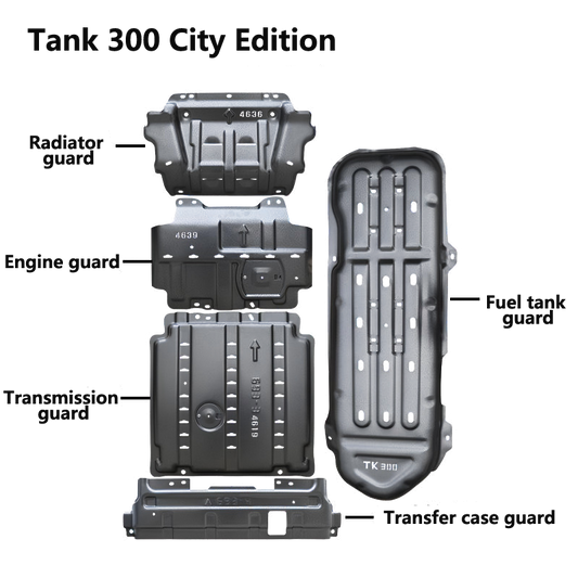坦克 300 城市版 底部护板