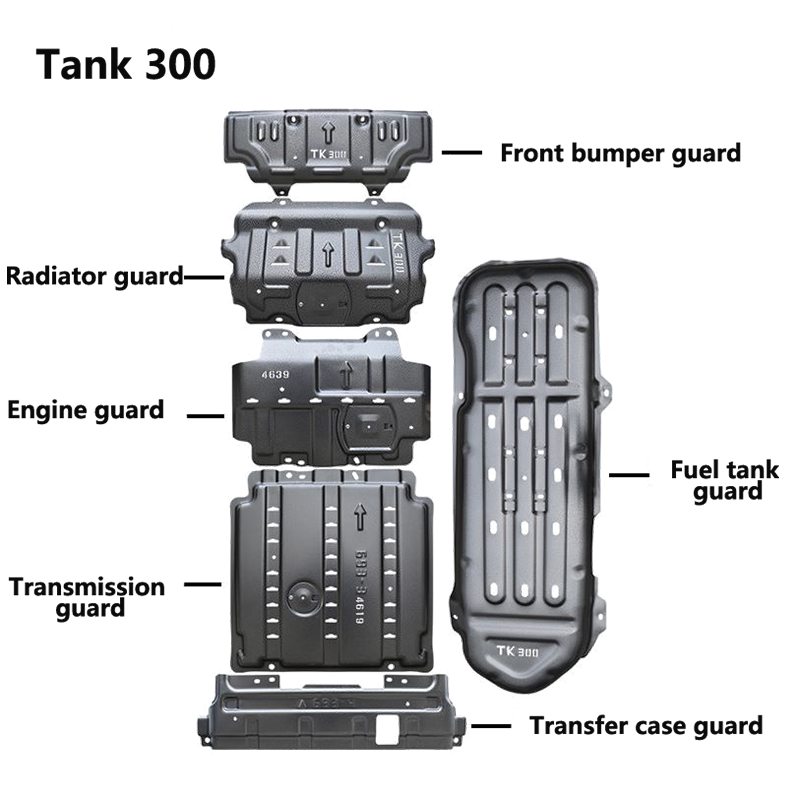 坦克 300 越野版 底部护板