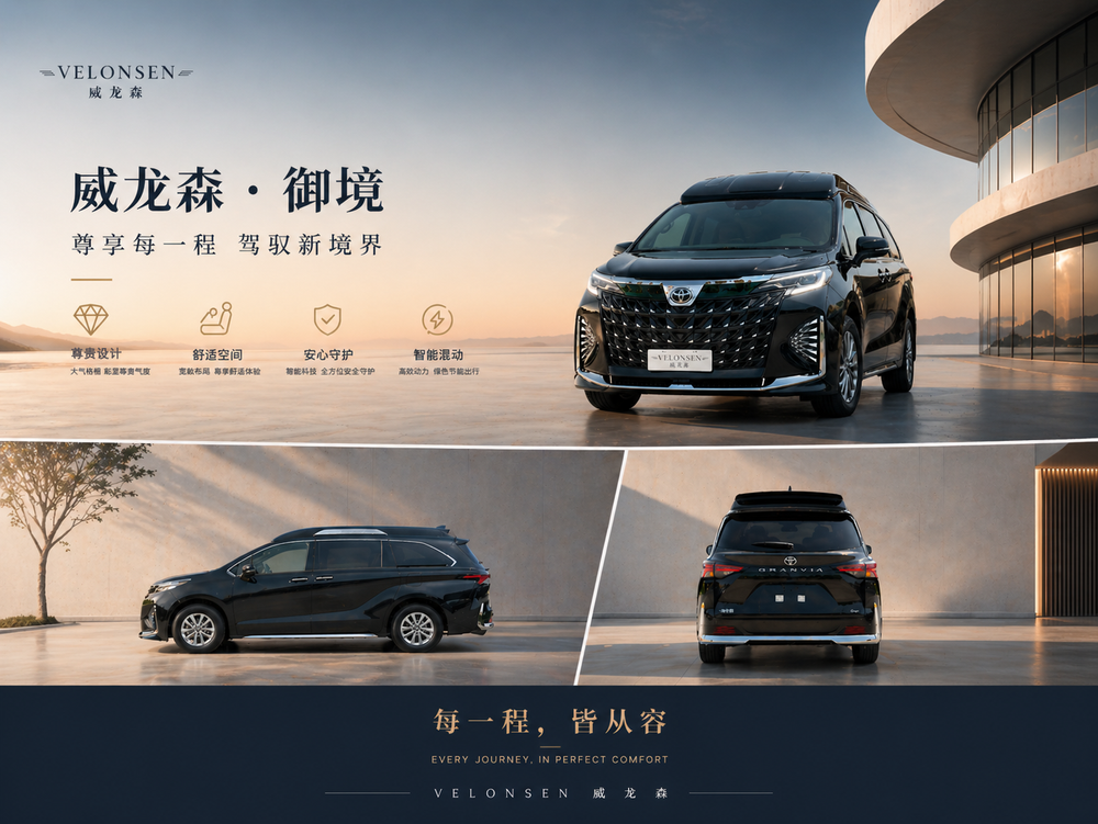 全新格瑞维亚混动轻奢定制版，重塑高端 MPV 出行质感